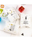 1 zestaw Deer & Santa Claus Merry cukierki bożonarodzeniowe na prezent pudełka pudełka opakowania dla gości torba na prezenty Ch