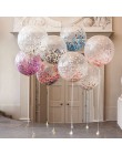 5 sztuk/partia 12 "balony konfetti jasne balony wesele dekoracje Kid dzieci materiały urodzinowe zabawki Ballon powietrza