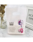 Więcej wzór biżuteria plastikowa torba z uchwytami 15x20cm prezent ślubny gruby butik prezent opakowania na zakupy plastikowa to