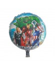 5 sztuk/partia Superhero Hulk Avengers z balonów foliowych 30 cal niebieska cyfra piłka dmuchana dekoracje na przyjęcie urodzino