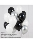 18 sztuk metalowe chromowane złoto srebrny lateksowe balony przezroczysty złoty balon do konfetti ślubne urodziny różowe złote i