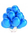 10/20/30 sztuk 12 cal złoty srebrny czarny balony lateksowe mieszane metalowe konfetti helem ślub Birthday Party dekoracje dla d