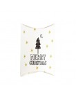 1 zestaw Deer & Santa Claus Merry cukierki bożonarodzeniowe na prezent pudełka pudełka opakowania dla gości torba na prezenty Ch