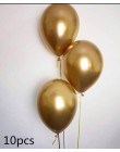 18 sztuk metalowe chromowane złoto srebrny lateksowe balony przezroczysty złoty balon do konfetti ślubne urodziny różowe złote i