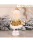 QIFU 2M świąteczna dekoracja do domu 2019 ozdoby świąteczne Santa Snowman Noel flagi świąteczna girlanda nowy rok 2020