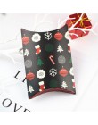 1 zestaw Deer & Santa Claus Merry cukierki bożonarodzeniowe na prezent pudełka pudełka opakowania dla gości torba na prezenty Ch