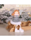 QIFU 2M świąteczna dekoracja do domu 2019 ozdoby świąteczne Santa Snowman Noel flagi świąteczna girlanda nowy rok 2020