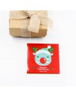 1 zestaw Deer & Santa Claus Merry cukierki bożonarodzeniowe na prezent pudełka pudełka opakowania dla gości torba na prezenty Ch
