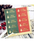 1 zestaw Deer & Santa Claus Merry cukierki bożonarodzeniowe na prezent pudełka pudełka opakowania dla gości torba na prezenty Ch