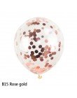 5 sztuk/partia 12 "balony konfetti jasne balony wesele dekoracje Kid dzieci materiały urodzinowe zabawki Ballon powietrza