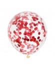 5 sztuk/partia 12 "balony konfetti jasne balony wesele dekoracje Kid dzieci materiały urodzinowe zabawki Ballon powietrza