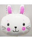 1pc 18 cal balony foliowe z główką zwierzęcą mini Fox zabawki tygrys dekoracje na imprezę urodzinową dla dzieci piłki ręczne bab