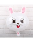 1pc 18 cal balony foliowe z główką zwierzęcą mini Fox zabawki tygrys dekoracje na imprezę urodzinową dla dzieci piłki ręczne bab