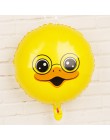 1pc 18 cal balony foliowe z główką zwierzęcą mini Fox zabawki tygrys dekoracje na imprezę urodzinową dla dzieci piłki ręczne bab