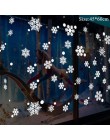 Bożonarodzeniowe naklejki na okno święty mikołaj Snowman Elk naklejki dekoracje na boże narodzenie dla domu Navidad 2019 szczęśl