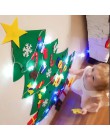 1 zestaw DIY czuł ozdoby choinkowe Navidad ozdoby choinkowe dla domu Natal Kerst nowy rok 2020 prezent dla dzieci Xmas Noel