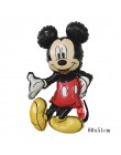 1pc nowa mysz z kreskówki stojąca Minnie Mickey balon z folii aluminiowej dekoracja urodzinowa wanienka zabawki dla dzieci