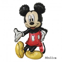 1pc nowa mysz z kreskówki stojąca Minnie Mickey balon z folii aluminiowej dekoracja urodzinowa wanienka zabawki dla dzieci
