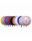 2 sztuk 4D 32 22 18 10 cal okrągłe balony z folii aluminiowej metalowy balon Birthday Party helem balon dekoracje ślubne dla dzi