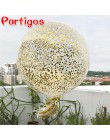 36 cal gigantyczne jasne balony 10g kolorowe konfetti Globos dekoracje ślubne Birthday Party przezroczysty konfetti dostaw