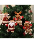 Nowy rok 2020 święty mikołaj/bałwan/lalka łosia bożonarodzeniowe ozdoby choinkowe ozdoby świąteczne dla domu Natal Navidad 2019 
