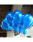 15 sztuk/partia 10 calowy złoty czarny biały lateksowe baloniki helowe ślub Baby Shower dekoracje na przyjęcie urodzinowe dostar