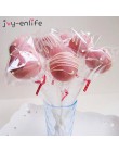 100 sztuk DIY Wedding Birthday Party słodki celofan wyczyść przechowywanie cukierków torby ciasteczka Lollipops opakowanie na ci