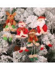 Nowy rok 2020 święty mikołaj/bałwan/lalka łosia bożonarodzeniowe ozdoby choinkowe ozdoby świąteczne dla domu Natal Navidad 2019 