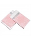 100 sztuk 7x7CM kwiat wzór ciasto torebka do pakowania ciastek i prezent torby cukierków DIY samoprzylepne etui Wedding Birthday
