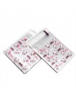 100 sztuk 7x7CM kwiat wzór ciasto torebka do pakowania ciastek i prezent torby cukierków DIY samoprzylepne etui Wedding Birthday