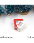 50 szt. Wielostylowy papier świąteczny wesołych tagów DIY Craft etykieta na świąteczne przyjęcie uwaga wisząca etykietka Handman