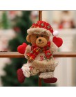 Nowy rok 2020 święty mikołaj/bałwan/lalka łosia bożonarodzeniowe ozdoby choinkowe ozdoby świąteczne dla domu Natal Navidad 2019 