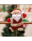 Nowy rok 2020 święty mikołaj/bałwan/lalka łosia bożonarodzeniowe ozdoby choinkowe ozdoby świąteczne dla domu Natal Navidad 2019 