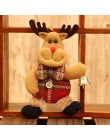 Nowy rok 2020 święty mikołaj/bałwan/lalka łosia bożonarodzeniowe ozdoby choinkowe ozdoby świąteczne dla domu Natal Navidad 2019 