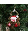Nowy rok 2020 święty mikołaj/bałwan/lalka łosia bożonarodzeniowe ozdoby choinkowe ozdoby świąteczne dla domu Natal Navidad 2019 