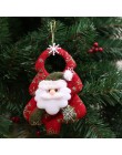 Nowy rok 2020 święty mikołaj/bałwan/lalka łosia bożonarodzeniowe ozdoby choinkowe ozdoby świąteczne dla domu Natal Navidad 2019 