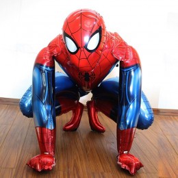 Duża 3D folia pająk bohater człowiek balon żelaza Batman dekoracja urodzinowa zabawki dla dzieci Avengers baby shower balon powi