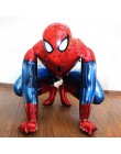 Duża 3D folia pająk bohater człowiek balon żelaza Batman dekoracja urodzinowa zabawki dla dzieci Avengers baby shower balon powi