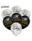 GIHOO 10 sztuk Cheers & Beers 21 30 40 50 lat rocznica ślubu 10 cali lateksowe balony urodziny dorośli artykuły do dekoracji imp