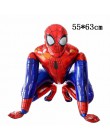 Duża 3D folia pająk bohater człowiek balon żelaza Batman dekoracja urodzinowa zabawki dla dzieci Avengers baby shower balon powi