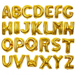 16 cal litery od A do Z alfabetu Z balonów foliowych list urodziny dekoracja na przyjęcie ślubne event & Party supplies balony u