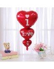 1 sztuk Bride Groom Wedding dekoracyjne balony foliowe małżeństwo chłopiec dziewczyna miłość okrągłe z helem walentynki Event Pa