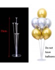 Cyuan DIY balon kolumna stojak zestawy plastikowe klipsy podstawa łuku rama podstawa i słup na ślub urodziny festiwal strona dek