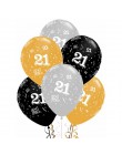 GIHOO 10 sztuk Cheers & Beers 21 30 40 50 lat rocznica ślubu 10 cali lateksowe balony urodziny dorośli artykuły do dekoracji imp