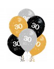 GIHOO 10 sztuk Cheers & Beers 21 30 40 50 lat rocznica ślubu 10 cali lateksowe balony urodziny dorośli artykuły do dekoracji imp