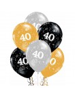 GIHOO 10 sztuk Cheers & Beers 21 30 40 50 lat rocznica ślubu 10 cali lateksowe balony urodziny dorośli artykuły do dekoracji imp