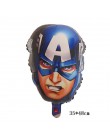 Duża 3D folia pająk bohater człowiek balon żelaza Batman dekoracja urodzinowa zabawki dla dzieci Avengers baby shower balon powi