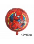 Duża 3D folia pająk bohater człowiek balon żelaza Batman dekoracja urodzinowa zabawki dla dzieci Avengers baby shower balon powi