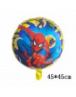 Duża 3D folia pająk bohater człowiek balon żelaza Batman dekoracja urodzinowa zabawki dla dzieci Avengers baby shower balon powi