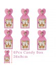 1 zestaw impreza jednorożec dostarcza różowa tęczowa opaska jednorożec Banner płyta balon serwetka Cupcake Wrapper Baby Shower d